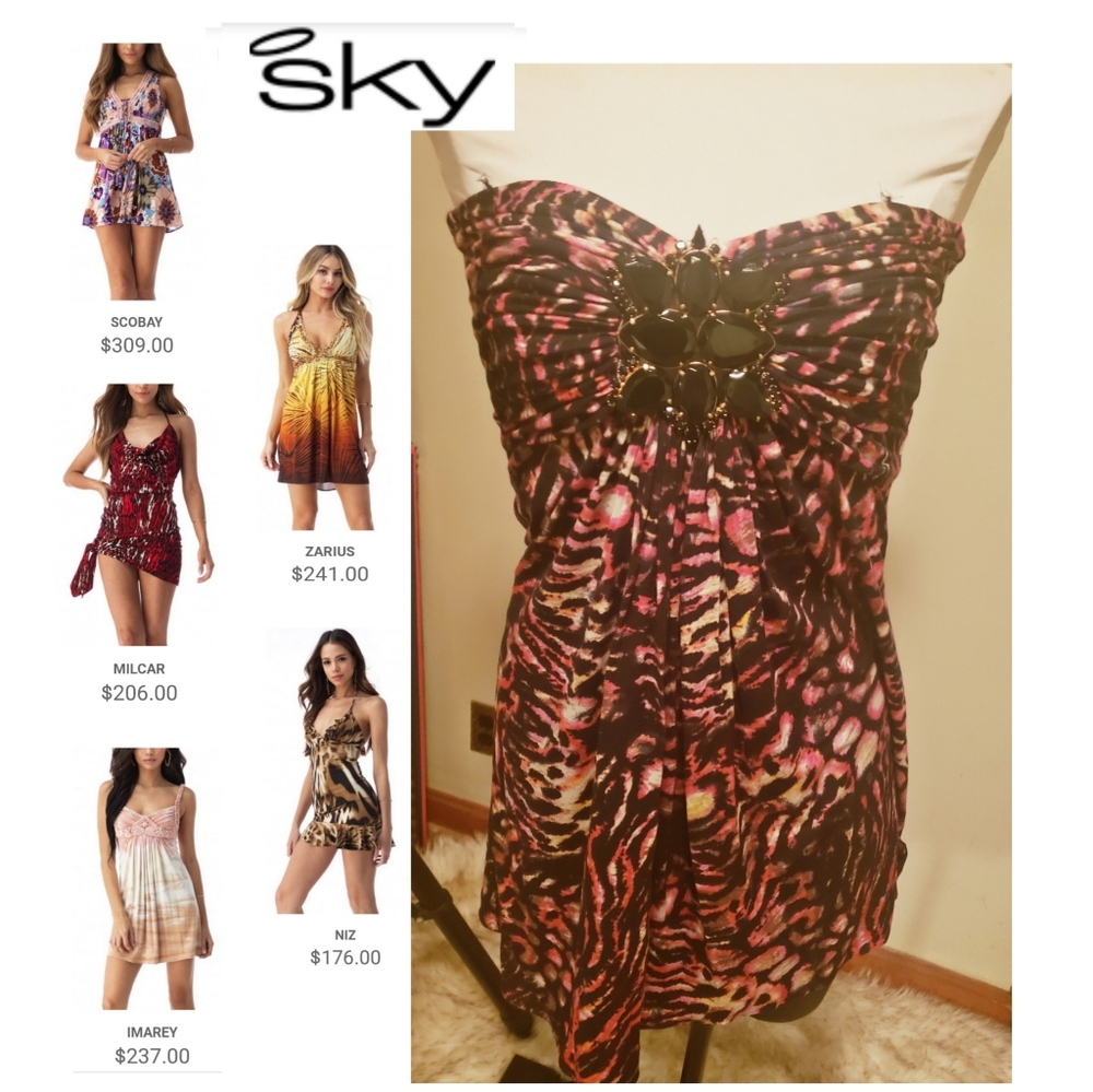 Sky mini dress.   Deal!! Sz Med